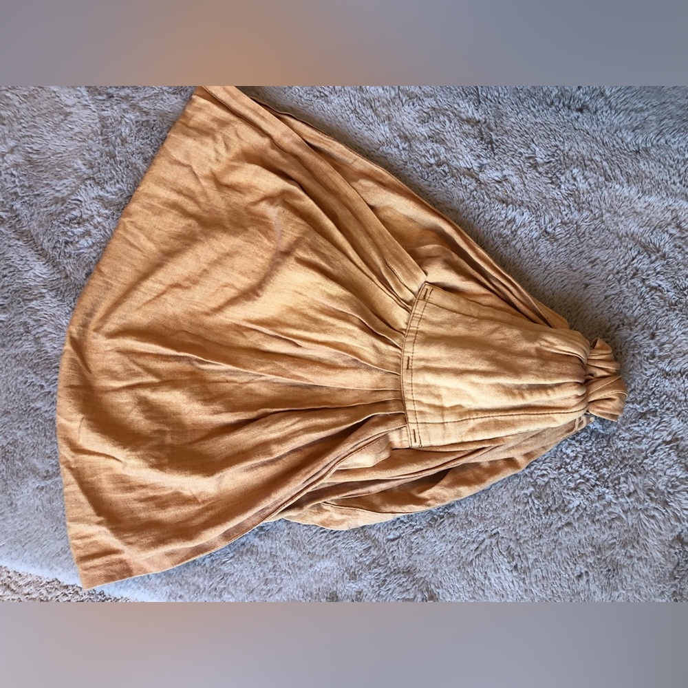 Golden Yellow Maya Wrap Ring Sling Baby Carrier